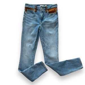 NWOT Good American Legs Suede Mixing Skinny Jeans - 00/24